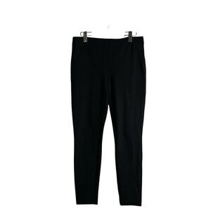 Reitmans Women's Black Modern Stretch High Waisted Pull-on Pant